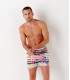 BORNEO- Badeshorts mit Pantone-Print, rosa