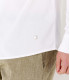 ASHTON - White cotton prick shirt