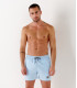 SOFT - Plain color slim fit swimshorts, sky blue