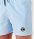 SOFT - Plain color slim fit swimshorts, sky blue