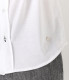STUART - Thin cotton shirt, white 