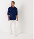 VARDY - Casual cotton voile shirt navy blue