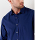 VARDY - Casual cotton voile shirt navy blue