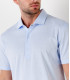 WESTON - Polo jersey en coton, ciel