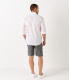 TURNER - Slim fit linen-blend bermudas, dark grey