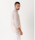 GORDON -  White linen chino pant