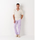 FLASH - Pantalon chino lilas