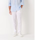 DYLAN - Pantalon en lin décontracté, blanc