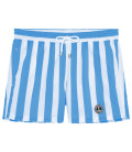 CALIFORNIA - Large stripes print ocean swimshorts