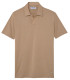 HILLS - Cream cotton jersey polo