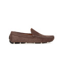 MONZA - Mocassins de nobuck marromron chocolate