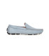 MONZA - Mocassins nubuck bleu jeans