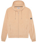SACHA - Veste éponge à capuche crème