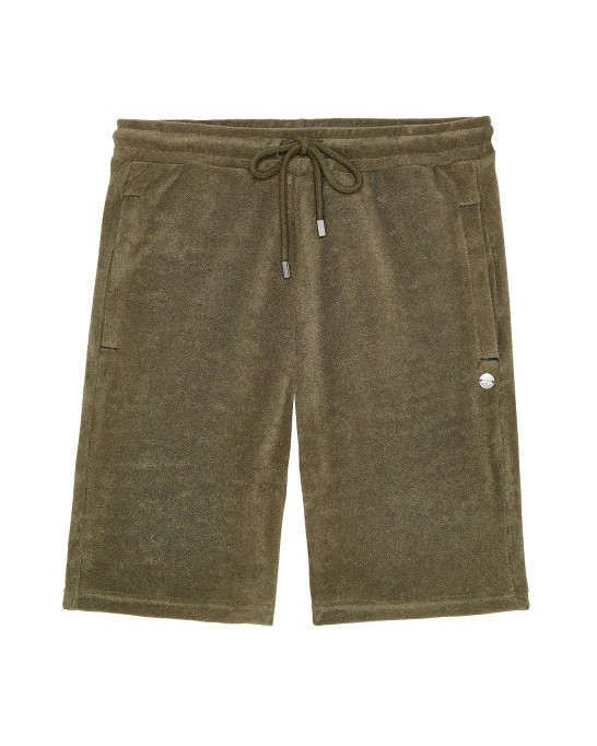 KHAKI SPONGE JOGGING SHORTS NOAH
