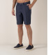COLORADO - Casual linen bermudas, ink blue