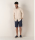 DIVA - Casual linen shirt, camel 