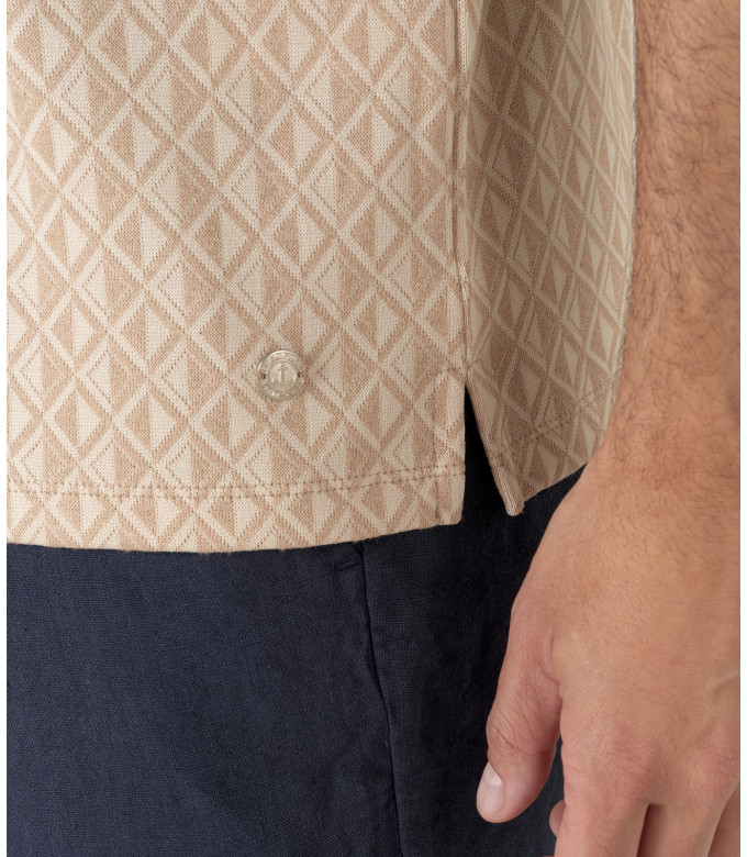 PORTOFINO POLO JACQUARD