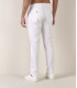 FLASH - Pantalon chino slim, blanc