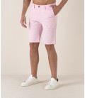 TEXAS - Bermuda chino lisa slimfit rosa