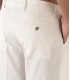 TURNER - Bermuda slim fit lin chiné Blanc
