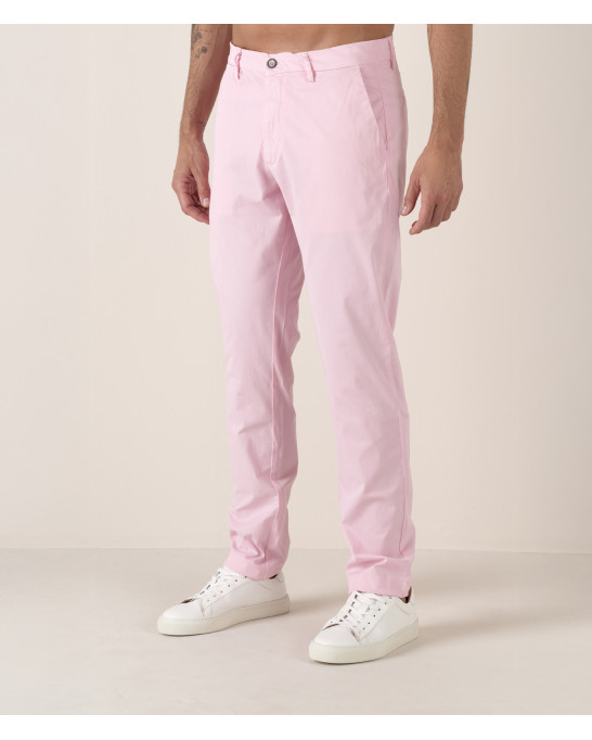 FLASH - Slim fit cotton chinos, green