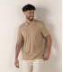 HILLS - Cream cotton jersey polo