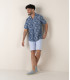 TEXAS - Slim fit Chino Bermudas, light blue