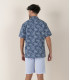 TEXAS - Slim fit Chino Bermudas, light blue