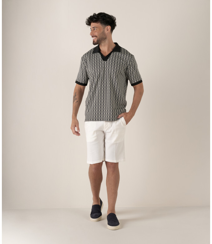 PORTOFINO POLO JACQUARD