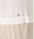 MAUPITI - Chemise manches courtes jersey lin écru