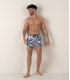 LOVE - Short de bain imprimé fleurs marine