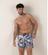 LOVE - Short de bain imprimé fleurs marine