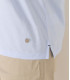 HILLS - Polo jersey coton bleu ciel