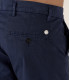 TEXAS - Bermuda chino uni slimfit navy