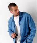 JORGE - Veste en jean bleu clair