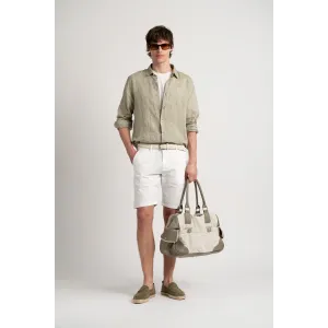 Plain kaki color long sleeves shirt for men | Quality brand Europann