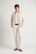 Plain beige color long sleeves shirt for men | Quality brand Europann