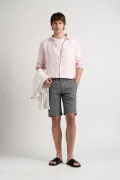 Plain pink color long sleeves shirt for men | Quality brand Europann
