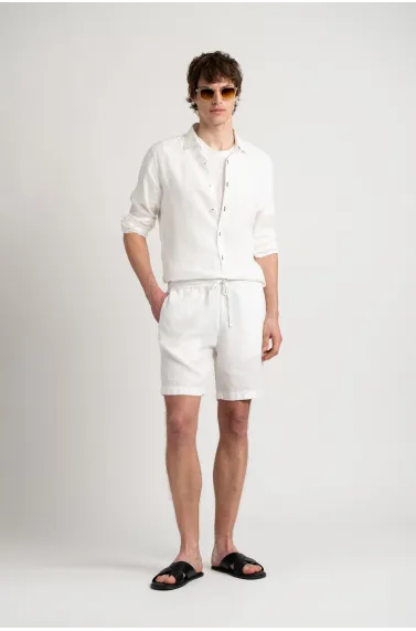 Plain white color long sleeves shirt for men | Quality brand Europann