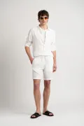 Plain white color long sleeves shirt for men | Quality brand Europann