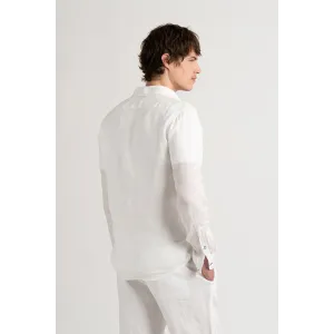 Plain white color long sleeves shirt for men | Quality brand Europann