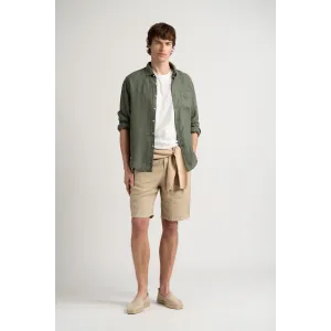 Chemise Homme unie bronze coupe ajustée|Marque de qualité - Europann