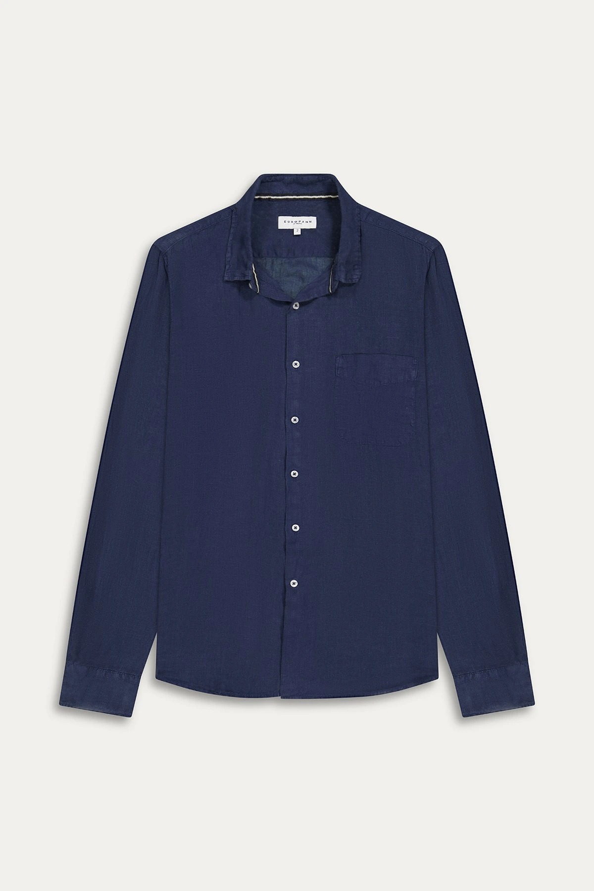 Chemise Homme unie Encre coupe ajustée|Marque de qualité - Europann