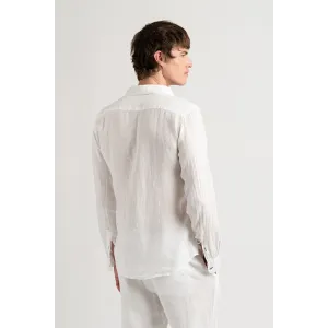 Chemise Homme unie blanche coupe ajustée|Marque de qualité - Europann