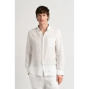 Chemise Homme unie blanche coupe ajustée|Marque de qualité - Europann