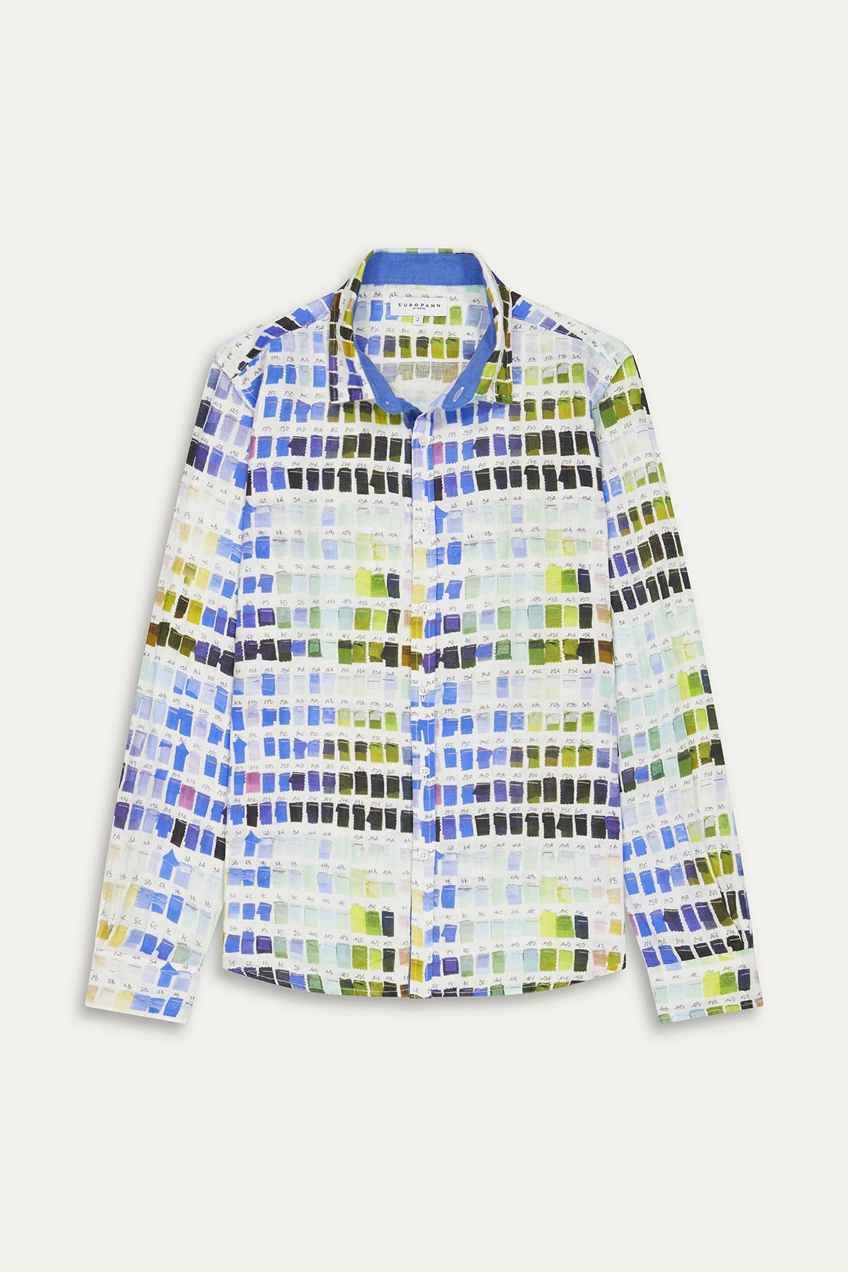 White pantone linen shirt Ross|  Quality brand Europann