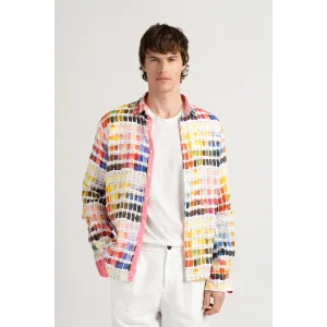 Pink pantone linen shirt Ross|  Quality brand Europann