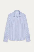 Chemise Homme rayures bleu coupe ajustée|Marque de qualité -Europann