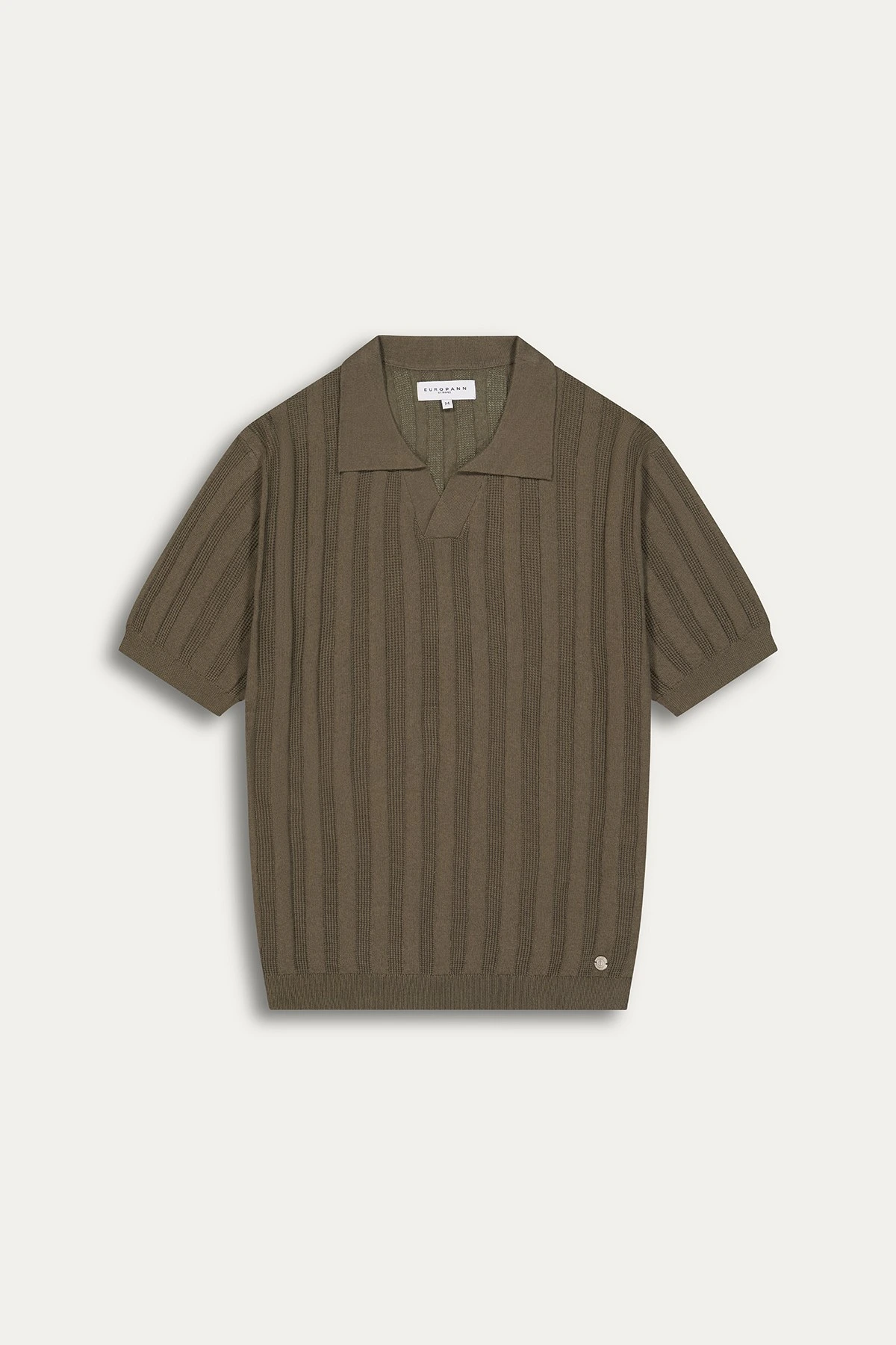 ELIH - Fine knit polo khaki