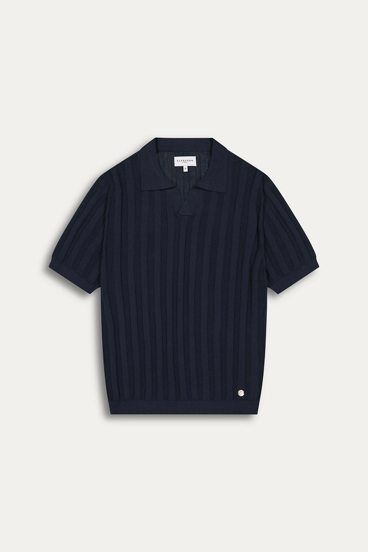 ELIH - Fine knit polo navy